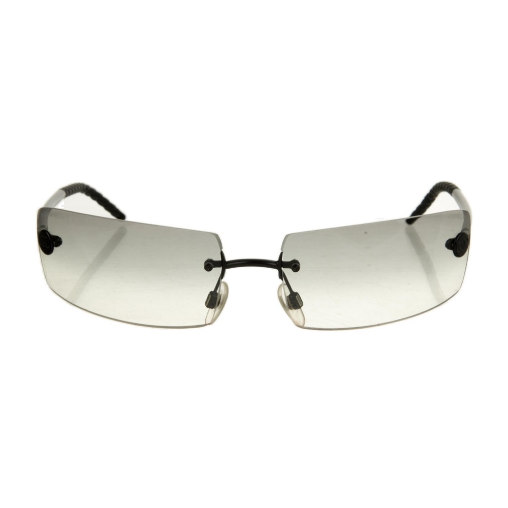 VINTAGE 🎱 CHANEL Rimless Sunglasses